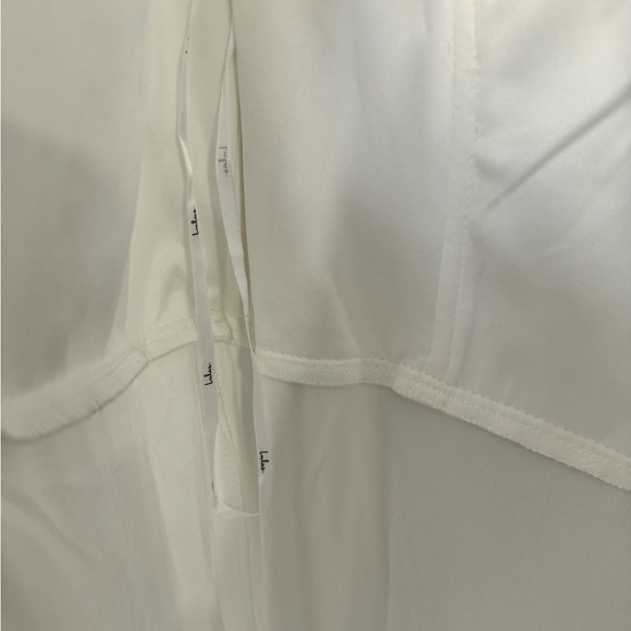 White Organza Embroidered Pleated Maxi Dress NEW Size XL - Picture 8 of 14